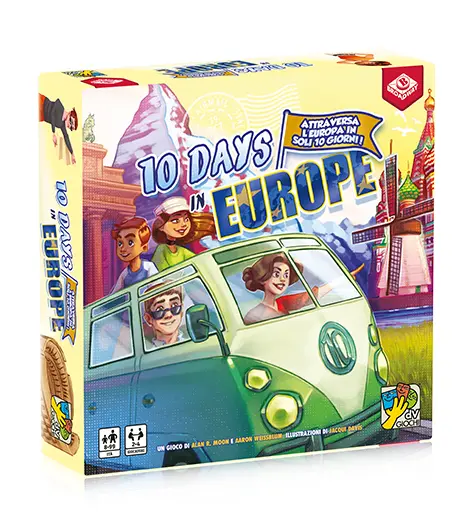 10 days in Europe - Gioco di società