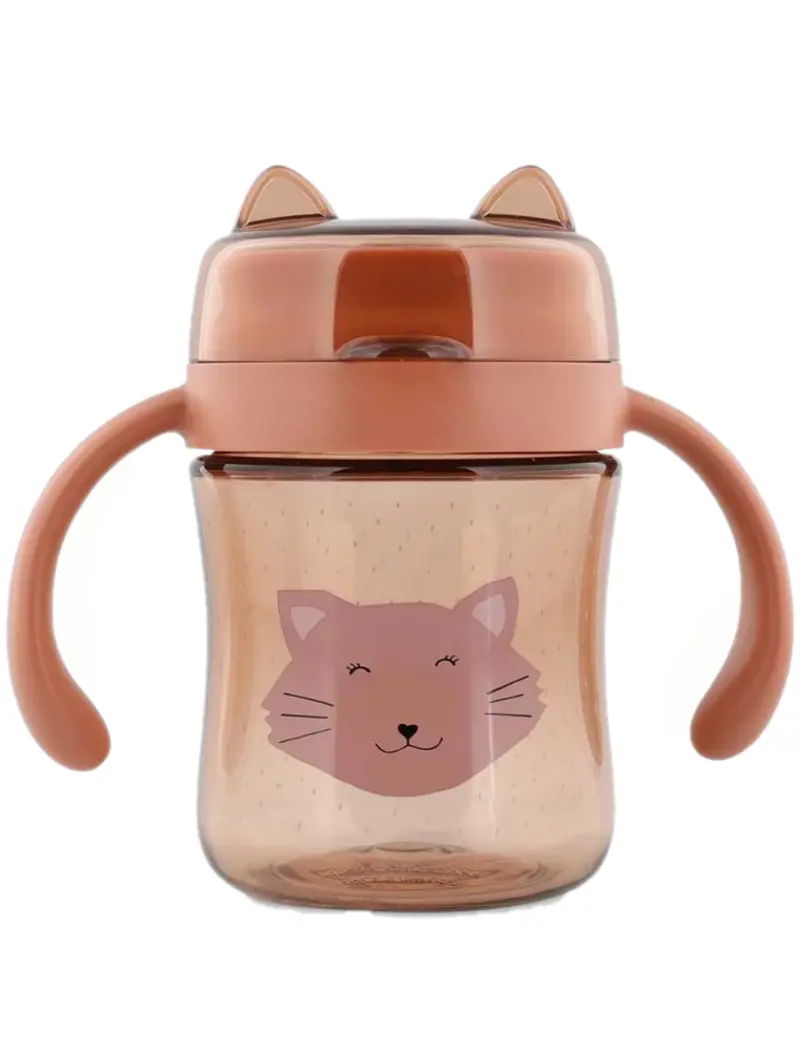 360° Bicchiere con Manici - Gatto