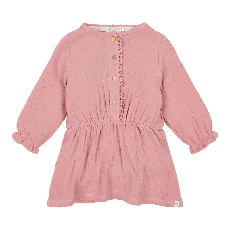 Abito Manica lunga Rosa tenue