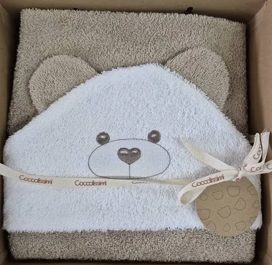 Accappatoio Coccolissimi Teddy Moka