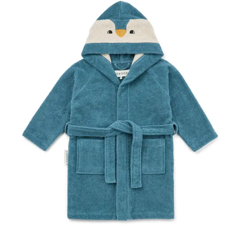 Accappatoio in spugna Lily Pinguino