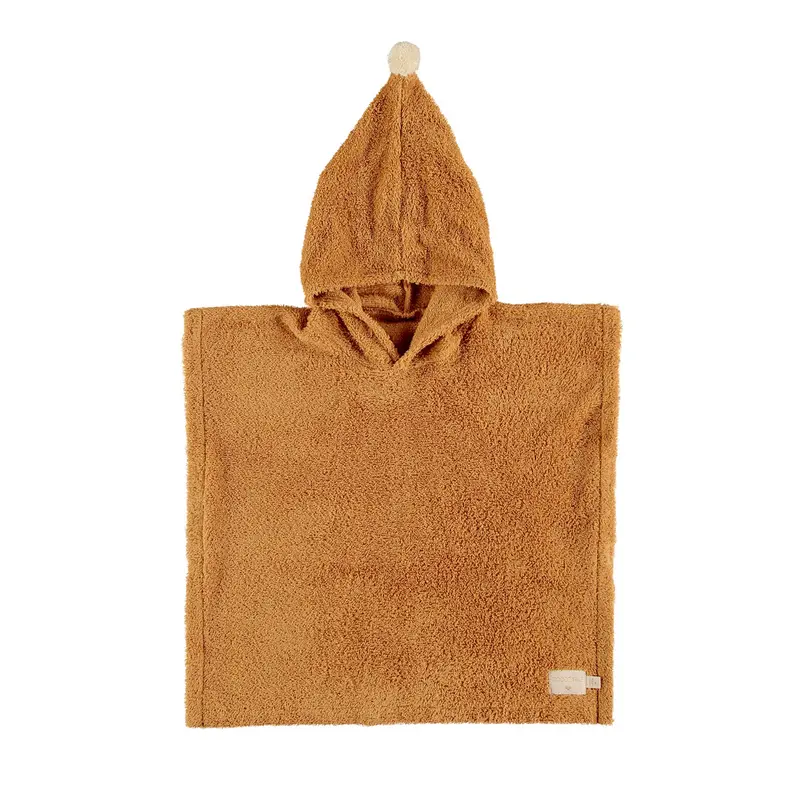Accappatoio Poncho So Cute - 3-5anni - Cotone Biologico