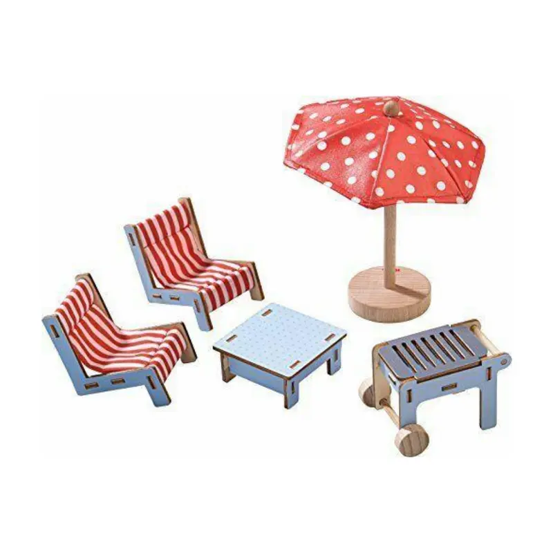 Accessori terrazza per la Casa delle bambole Haba Little Friends