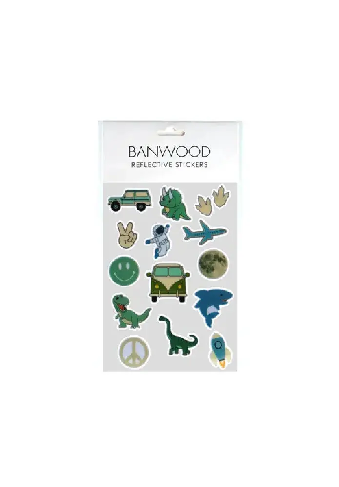 Adesivi Riflettenti per Bambini Banwood - Personalizza il tuo casco!