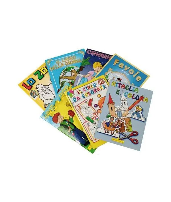 Album Da Colorare 20 Pagine Assortiti 21x29,7 Hedison Editrice