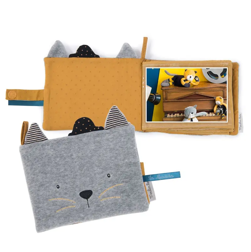 Album Fotografico in tessuto - Gatto Les Moustaches