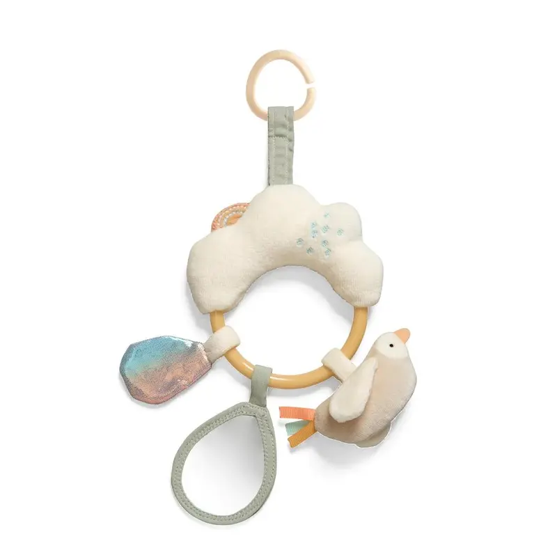 Anello con peluche morbido da agganciare