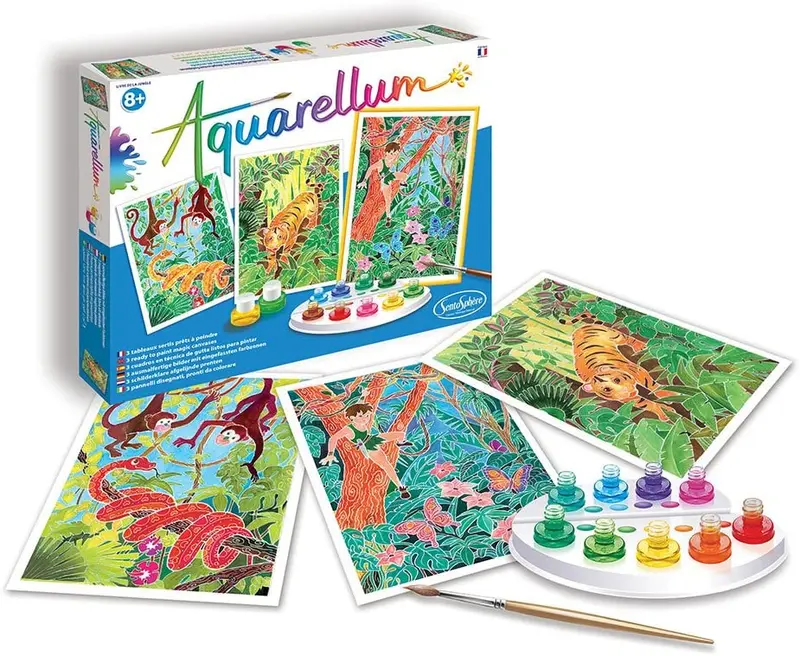 Aquarellum - Libro della giungla