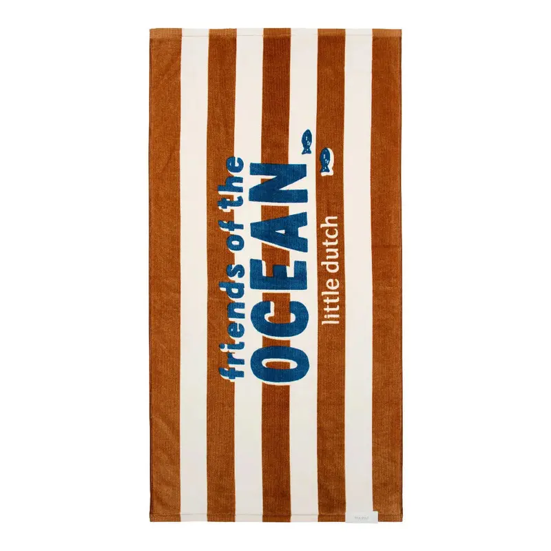 Asciugamano Telo Mare Bimba 60x120cm - 100% Cotone Biologico