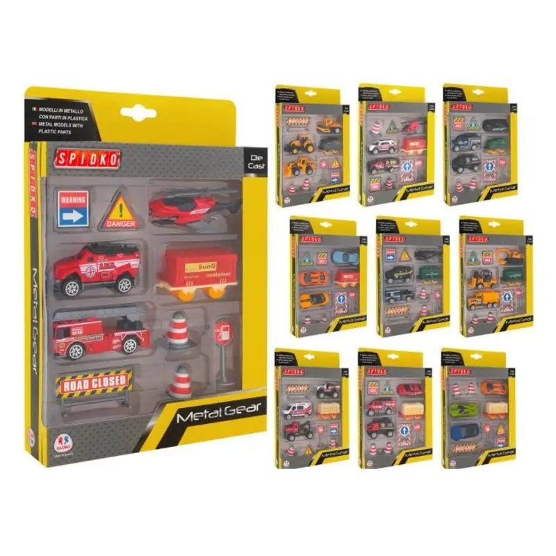 Auto In Metallo Set Die Cast 3+ Anni Globo 41036
