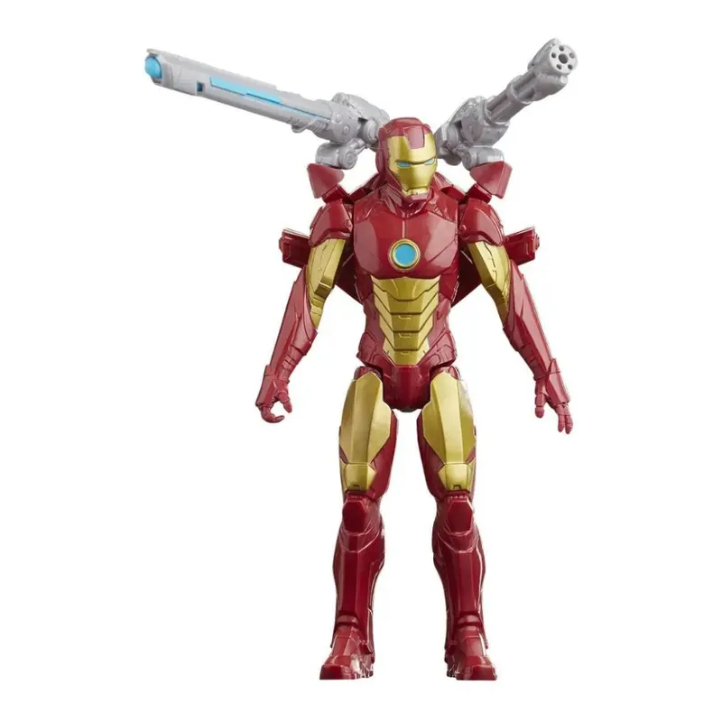 Avengers Iron Man Action Figure 30cm Blaster Titan Hero Blast Gear E73805