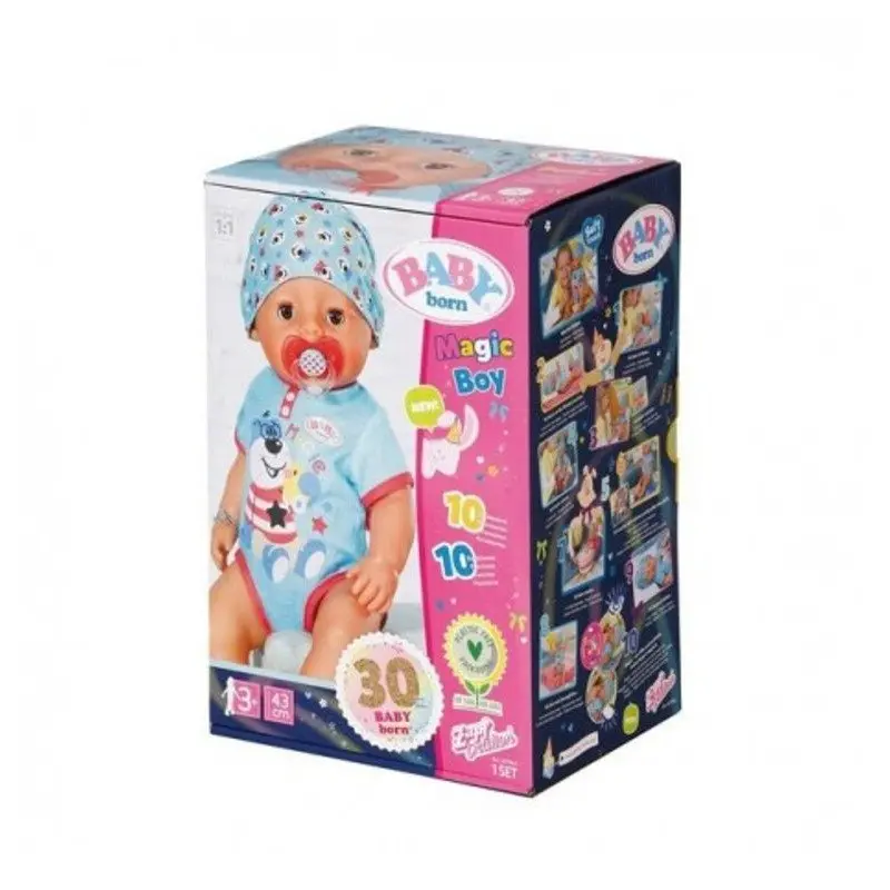 Baby Born Bambola Maschio da 43cm Morbida