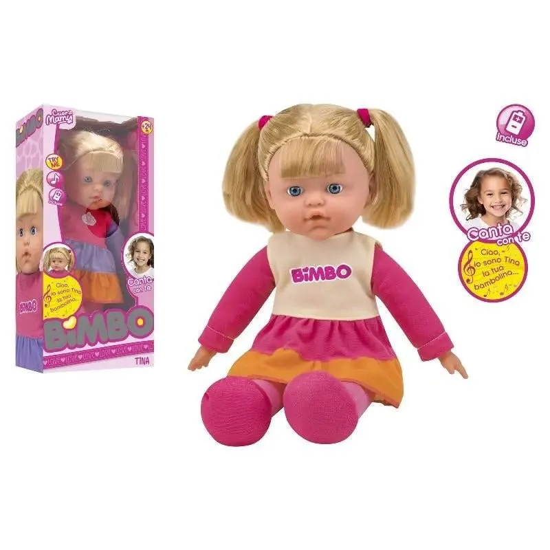 Bambola Corpo Morbido Che Canta Te 44 Cm Globo 42572