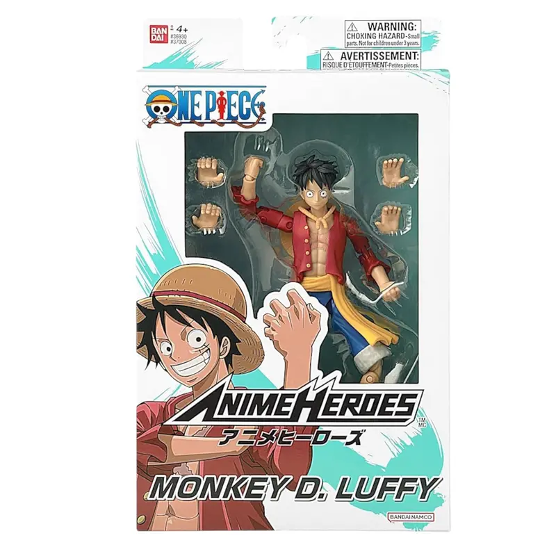 Bandai Anime heroes One Piece Monkey D. Rufy Action Figure