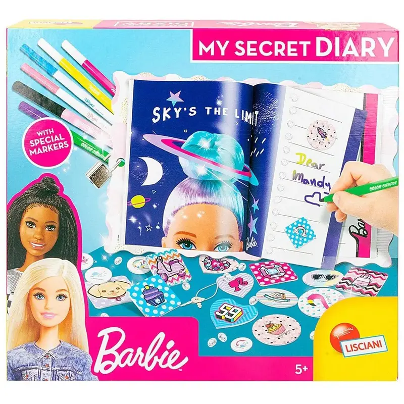 Barbie Diario Segreto Lucchetto Lisciani 86030