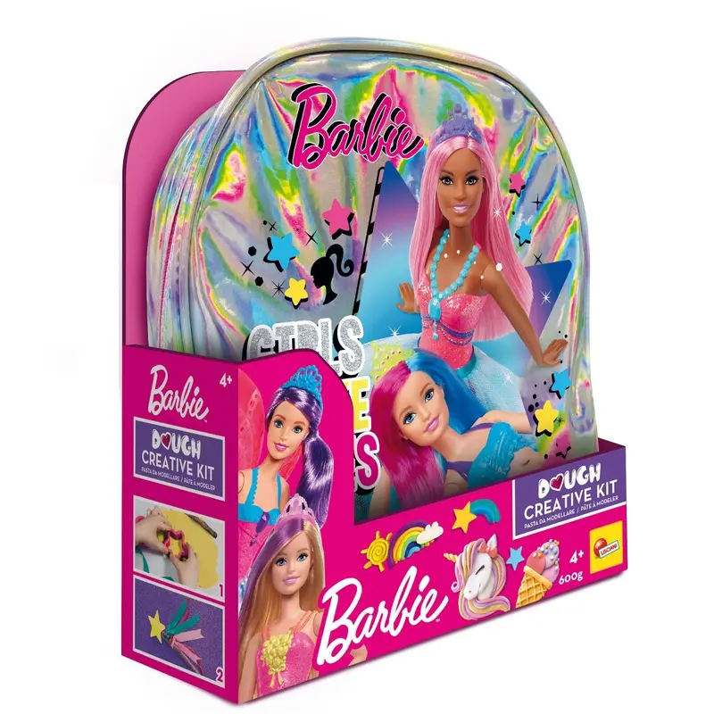 Barbie Dough Creative Kit Con Zainetto e Pasta Modellabile Lisciani