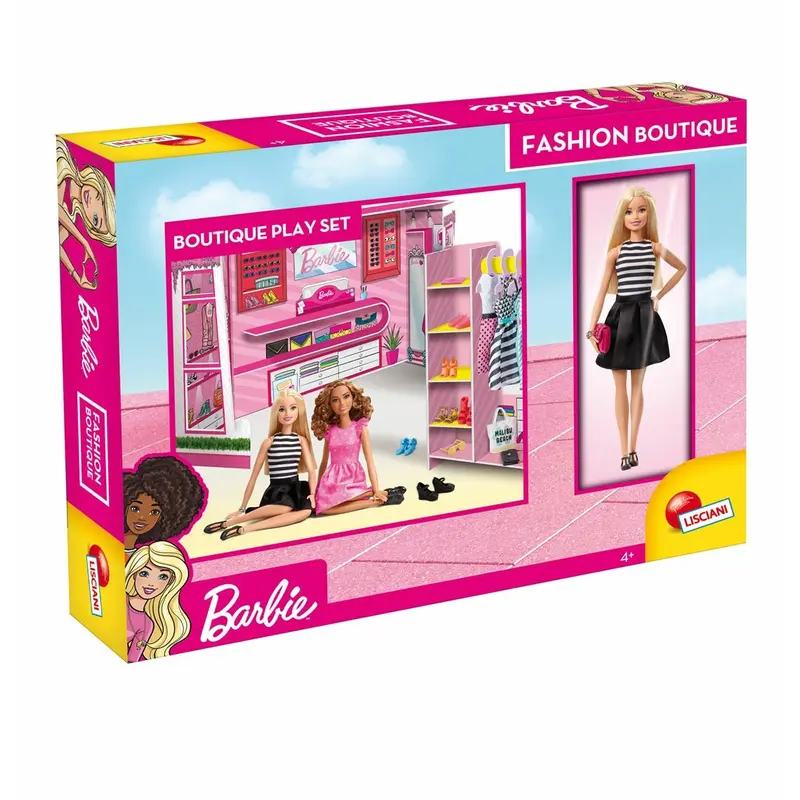 Barbie Faschion Butique C/Doll Bambola Inclusa Lisciani 76918