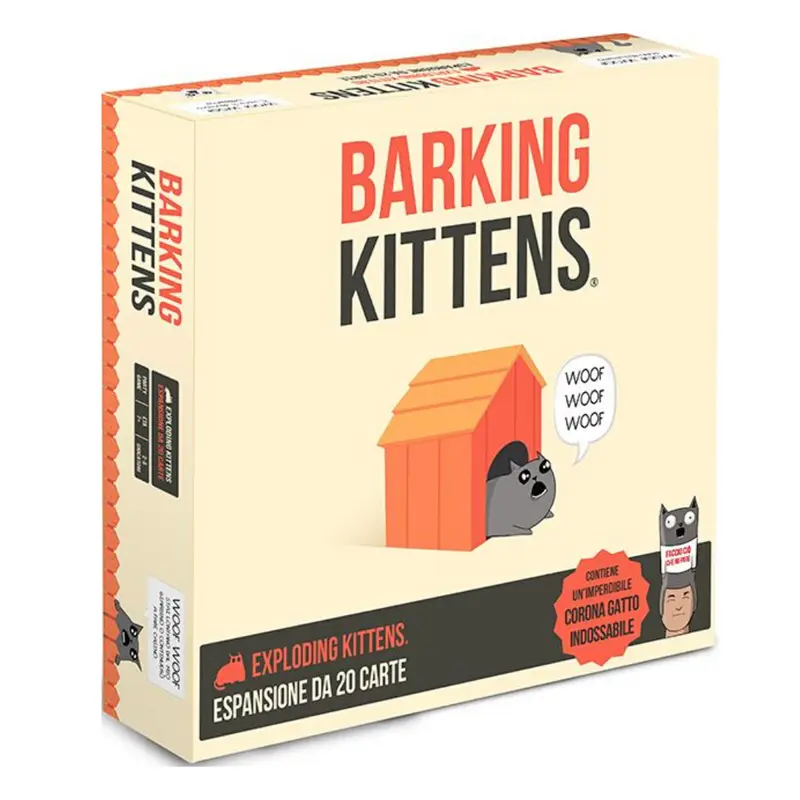 Barking Kittens - Espansione per Exploding Kittens