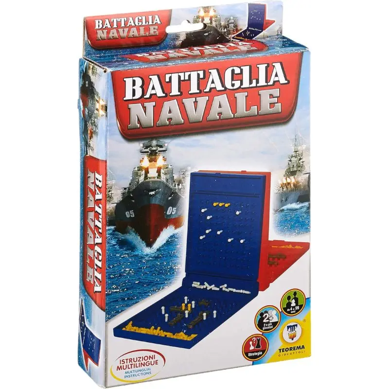 Battaglia Navale Travel Gioco In Scatola Teorema 60668