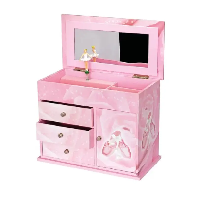 Baule Portagioie Musicale con Ballerina (Scrigno e Carillon)