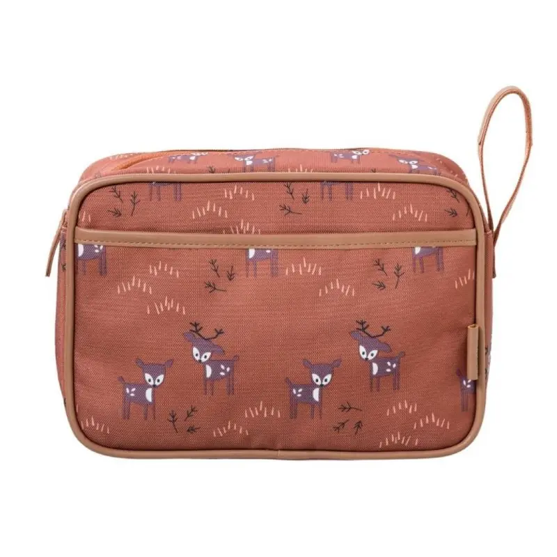 BEAUTY CASE - CERVO AMBER BROWN FRESK