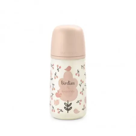 Biberon 270ml Birdies - con tettarella fisiologica SX Pro