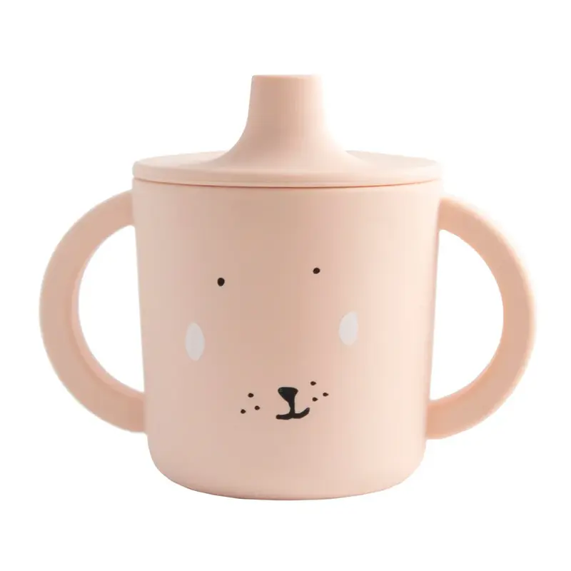 Biberon in silicone con manici Mrs. Rabbit