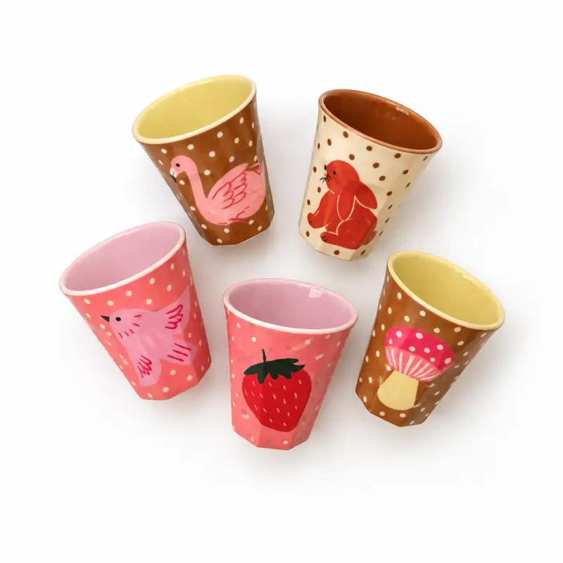 Bicchiere Bambini in Melamina Rice – Fantasia Fairytale (Assortiti)