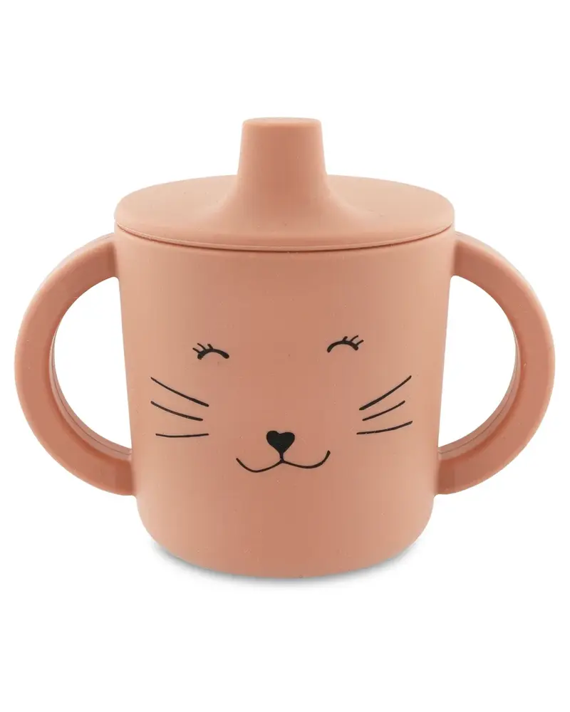 Bicchierino in Silicone con Manici - Gatto
