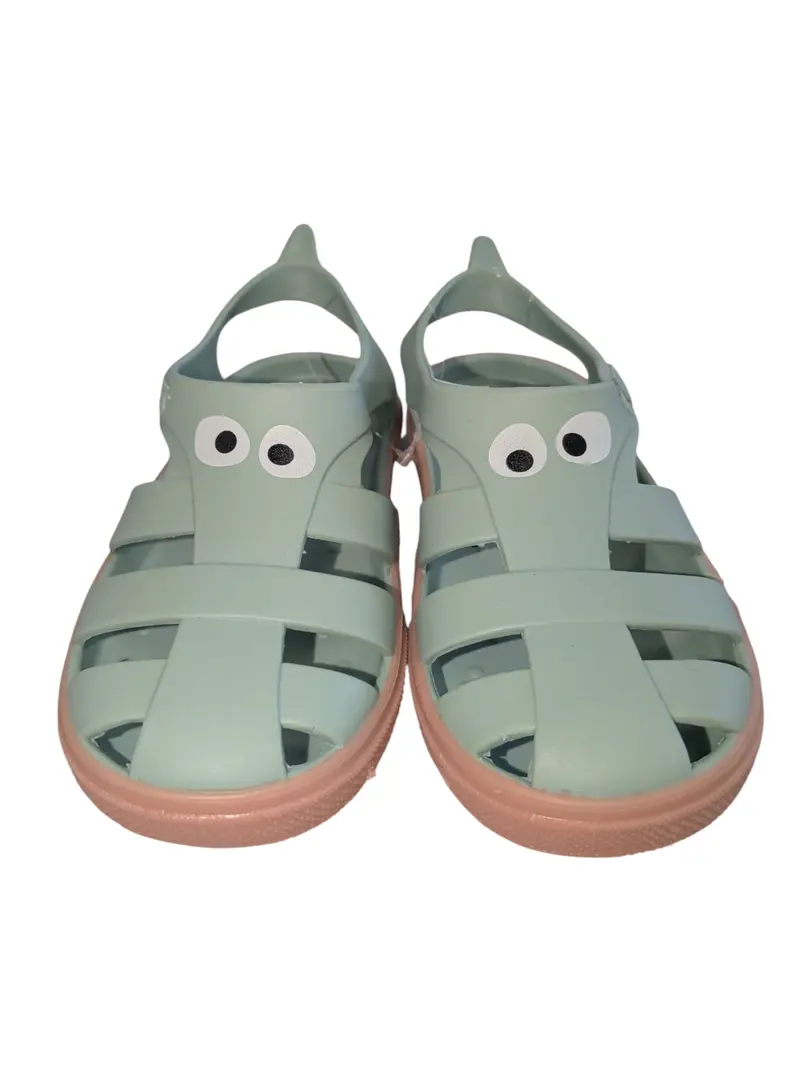 Bioty Characters sandalo da spiaggia in gomma - Pastel Green/Beige