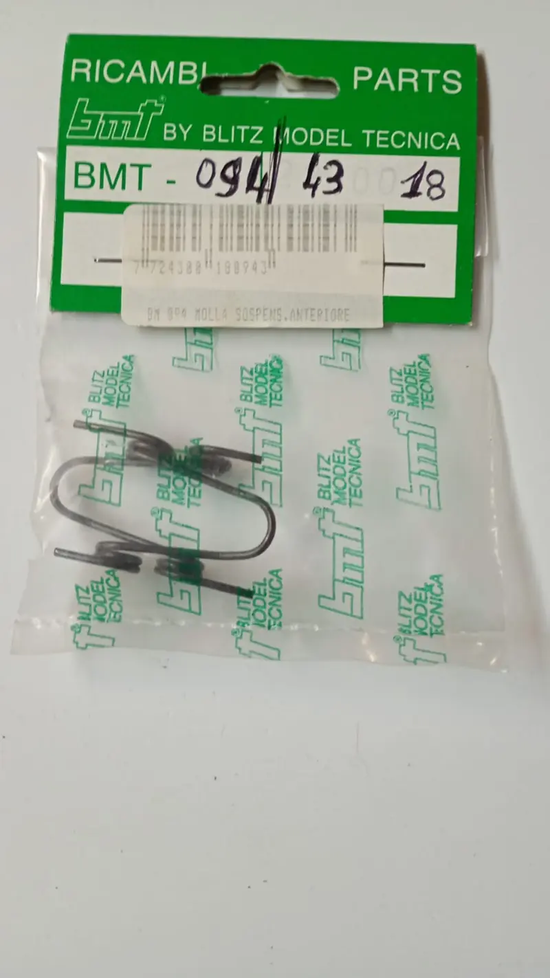 BMT 094 Molla Sospensione Anteriore - Blitz Model Tecnica