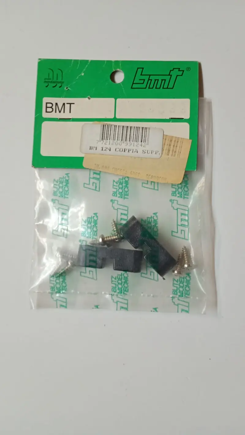BMT 124 Coppia Supporto Servocomandi - Blitz Model Tecnica