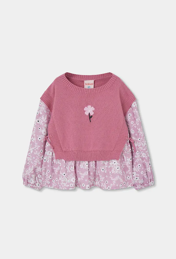 Boboli - blusa con gilet