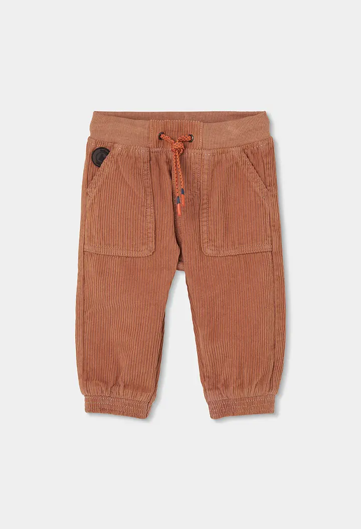 Boboli - pantalone baggy velluto