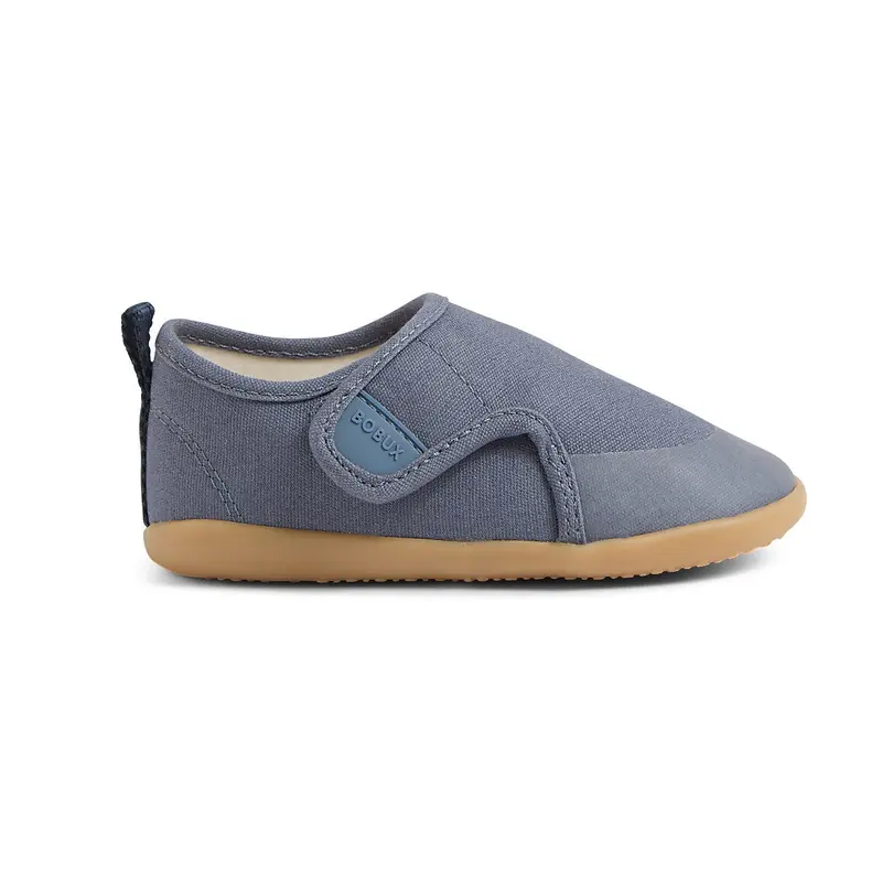 Bobux I-Walk Pure Nook Vintage Indigo – Scarpe Indoor Bambini