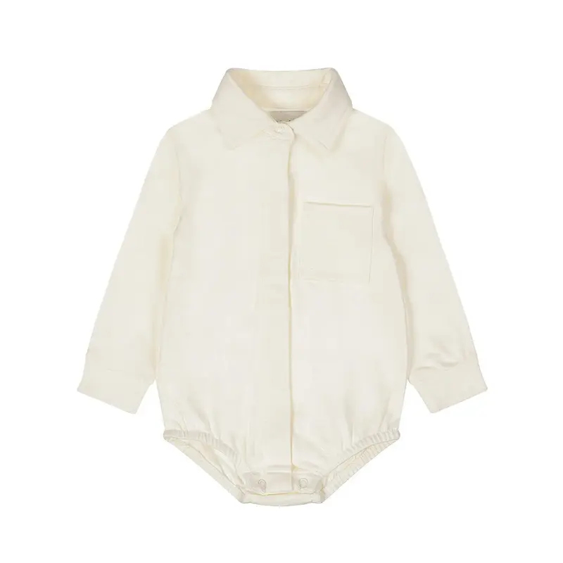 Body Camicia Neonato Colletto Bianco Dirkje N58741