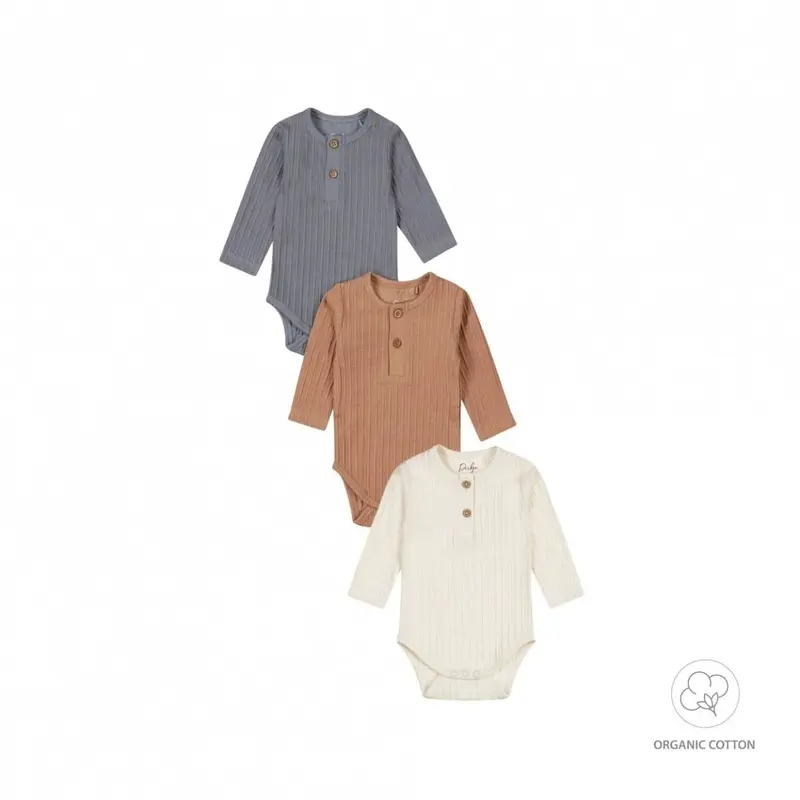 Body Neonato in Cotone Organico WN1261 DIRKJE NOOS