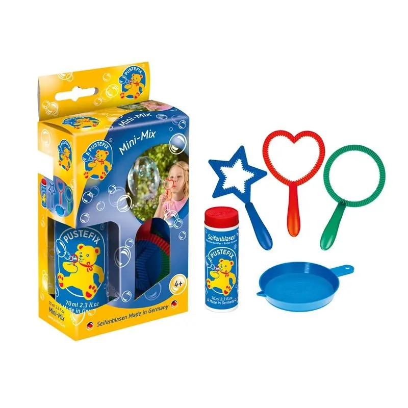 Bolle Di Sapone Pustefix 70 ml Con 2 Cannucce Carrera 4602