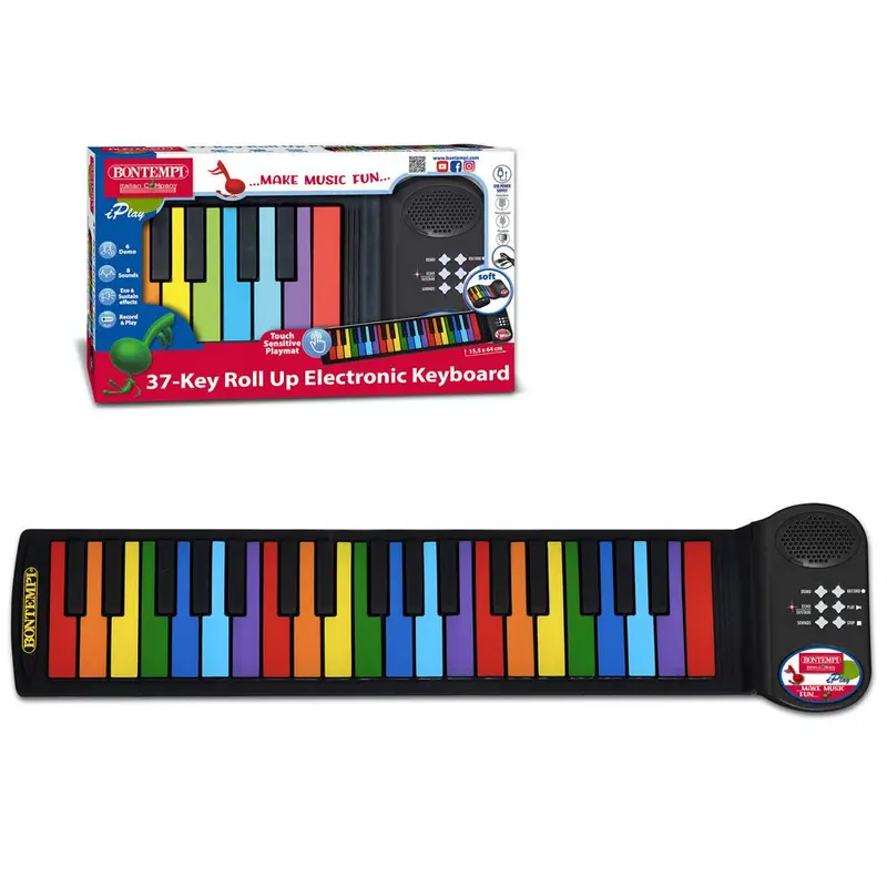 Bontempi Tastiera Elettronica 37 tasti Roll Up 54 3720