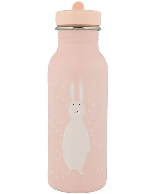 Borraccia trixie in Acciaio Inox - 500 ml mr Mr Rabbit rosa