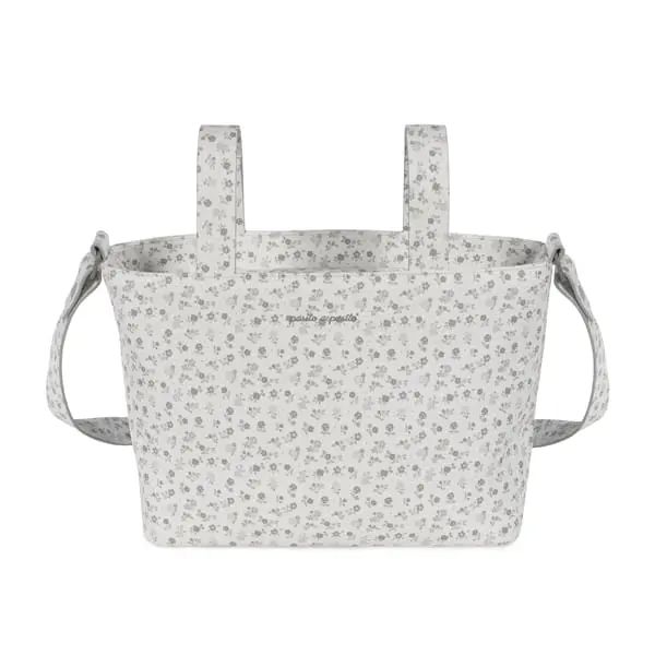 BORSA CROSSBODY LITTLE BLOOM FIORI GRIGIO - pasito