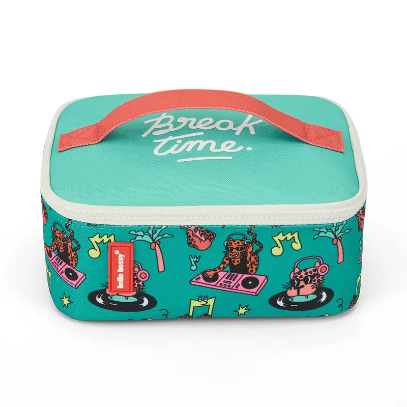 Borsa Termica Hello Hossy Disco Roar – Lunch Bag Isotermica per Bambini
