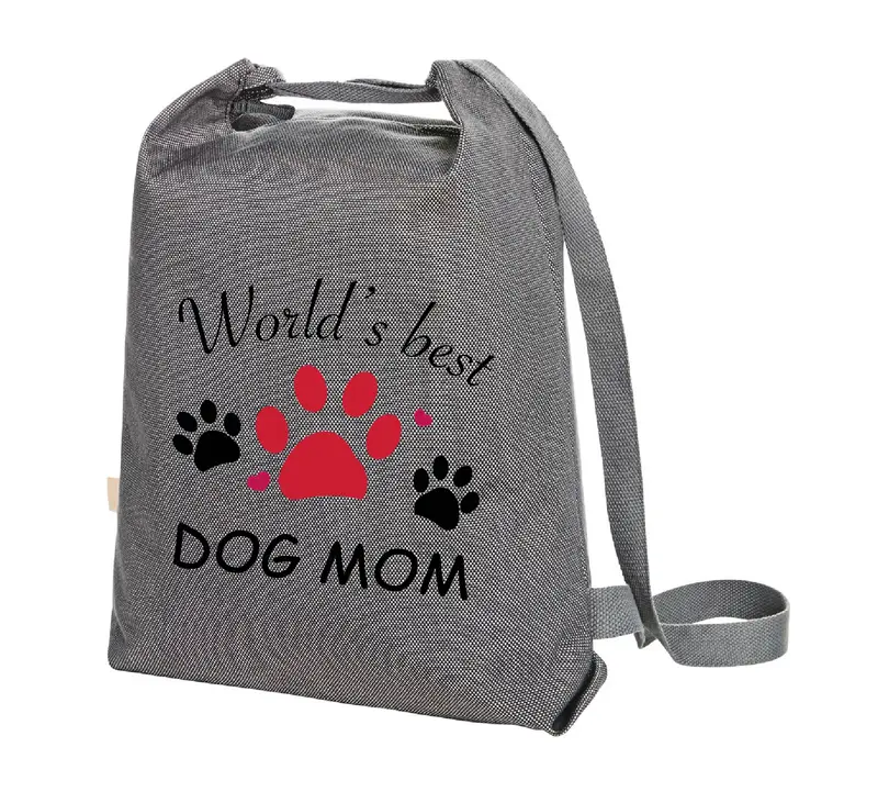 Borsa Zaino Multiuso World's Best Dog Mom