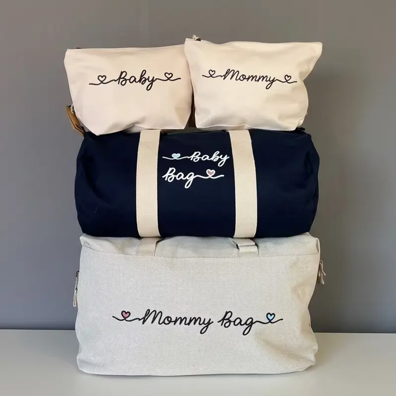 Borsone Mamma Ospedale Neonato – Set Completo con Pochette