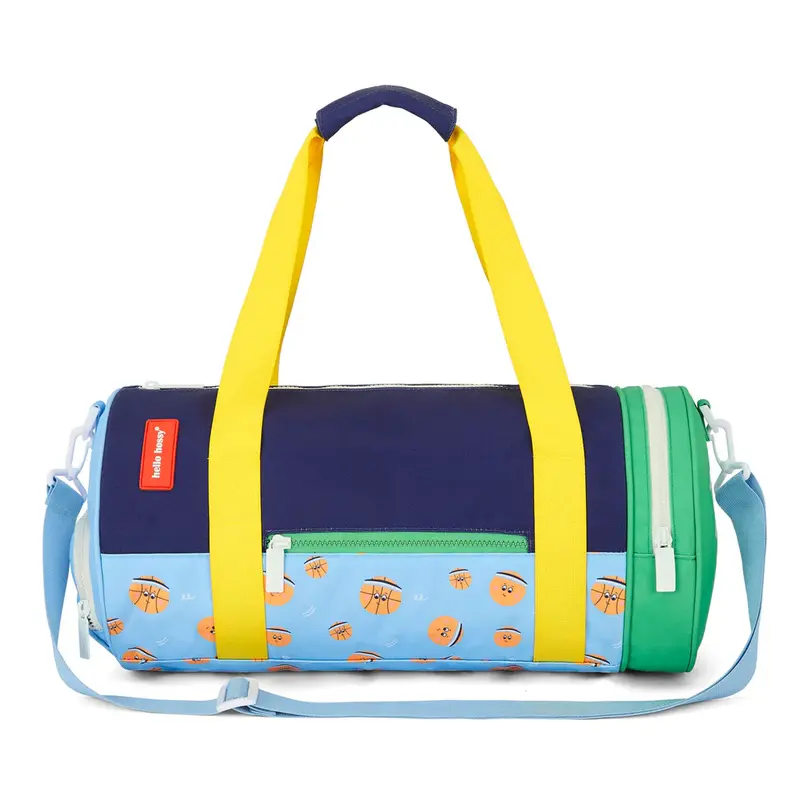 Borsone Sport Bambino Hello Hossy Bball Crew – Borsa Weekend Multicolor