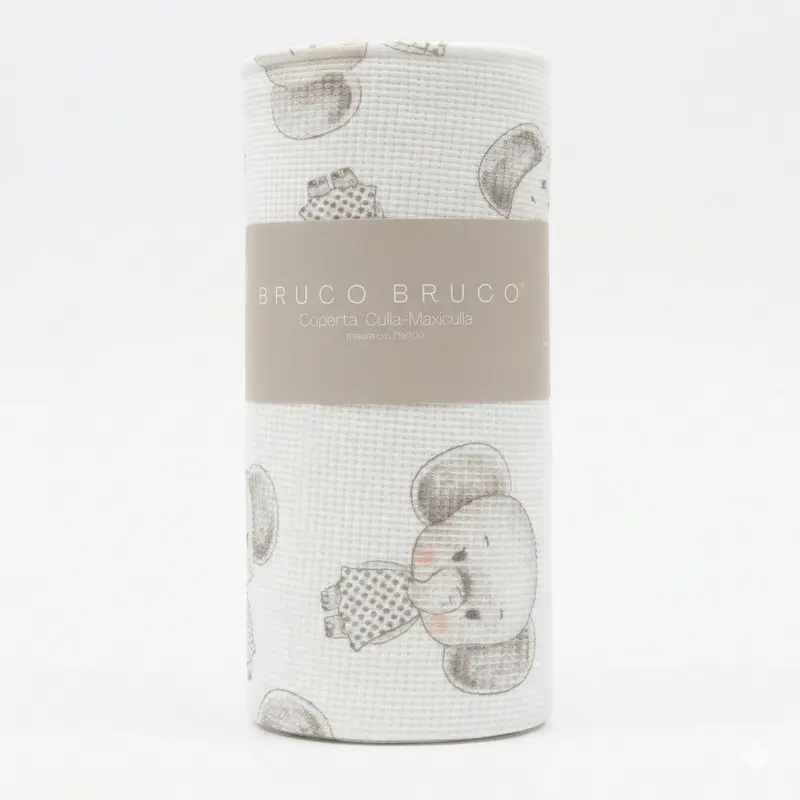 Bruco Bruco - Coperta Jersey Stampata 75X100 Cm