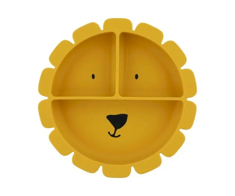 Buca- Set pappa Lion piatto, posatine, bavaglino e slippy cup