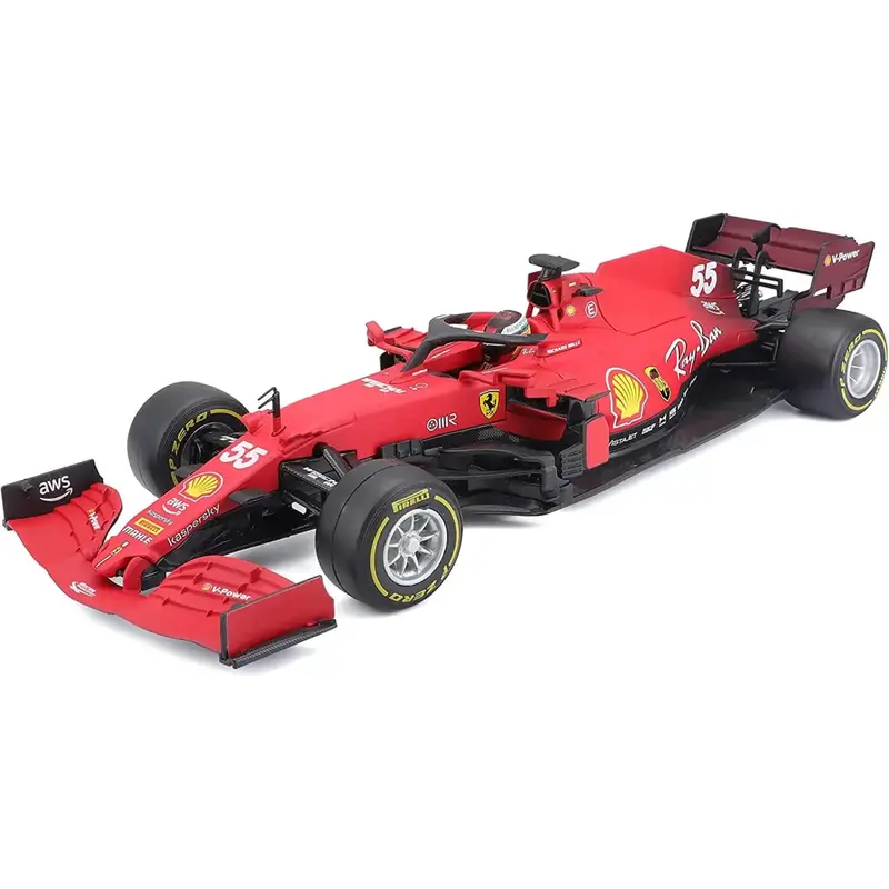 Burago F1 SF21 Sainz R&P 1