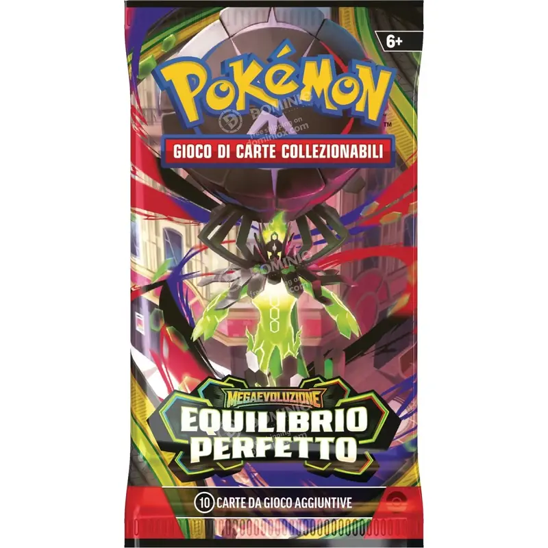 BUSTA 10CARTE MEGAEVOLUZIONE EQUILIBRIO PERFETTO