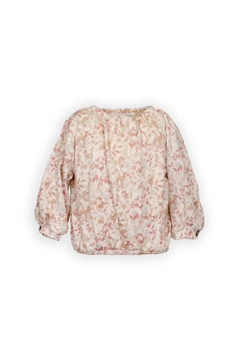 Camicia a palloncino - PRINT AUTUMN FOREST 342